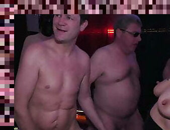 Extreme anal party with german milf