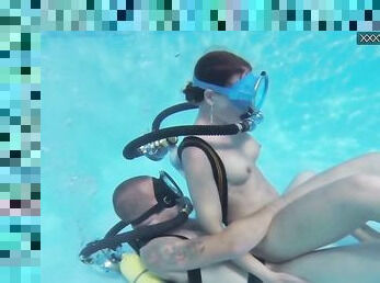 Minnie Manga hardcore sex underwater