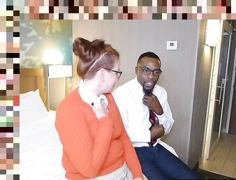 Big Black Knight Rome Major Bangs Little Nerdy Nympho Ginger Reigh!