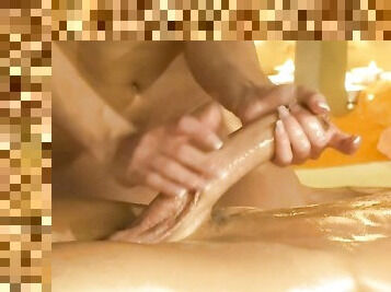 Handsome Huge Cock Massage From MILF