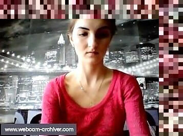 Innocent shy teen pulls her panties down for you