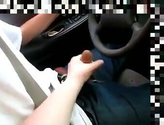 Amateur car handjobs and blowjobs
