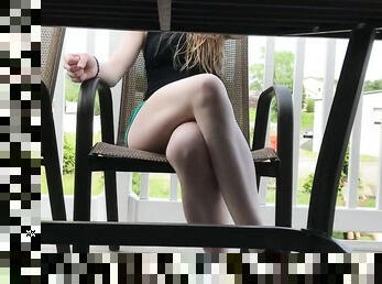 Amatør, Kamera, Voyeur, Blond, Stram, Skjult