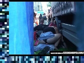 Czech Snooper - Public Sex During Concert