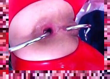 Topbiche latex double metal hook a. Luanne from 1fuckdate.com