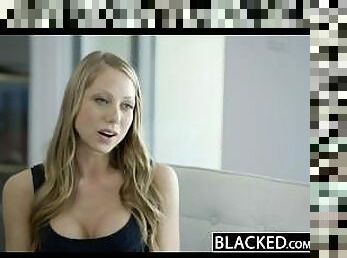 BLACKED Petite Blonde Screams On Huge Black Dick
