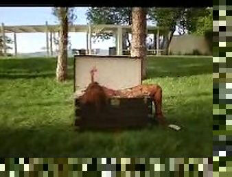 Rihanna and Rachel Roberts topless in a music video