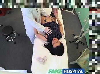 FakeHospital Tattooed Russian offers her pussy as payment