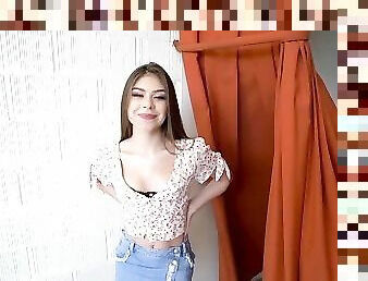 Doggy, Hårete, Tenåring, Intervju, Pov, Ung (18+), Søt, Petite, Cowgirl, Brunette