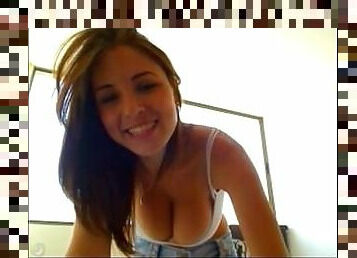 Cute Busty Teen Webcam Show