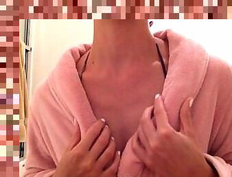 I squirted for the first time while stripping for you!!!