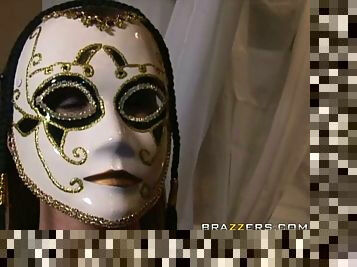 A lot of sexy busty chicks in masks are ready for sexual play!