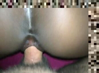 White husband fucks his black wife !