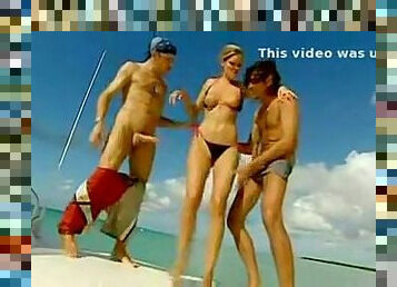 Monica Lion sex on boat
