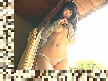 Softcore asian panty tease