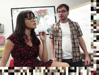 FUcking on the office table with mature secretary Dena DeArmond