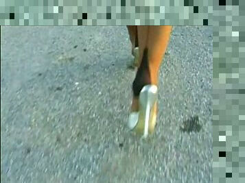 Nylon & High Heel teasing