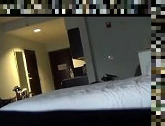 Wife from Sexdatemilf.com in hot hotel threesome