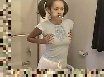 Pigtail Daisy anal intrusion